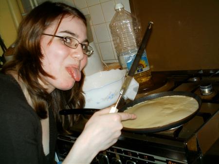 Mandy et Une crepe