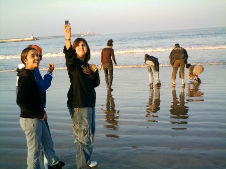 La playa en hiver