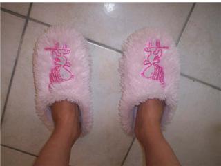 les pantoufles Snoopy